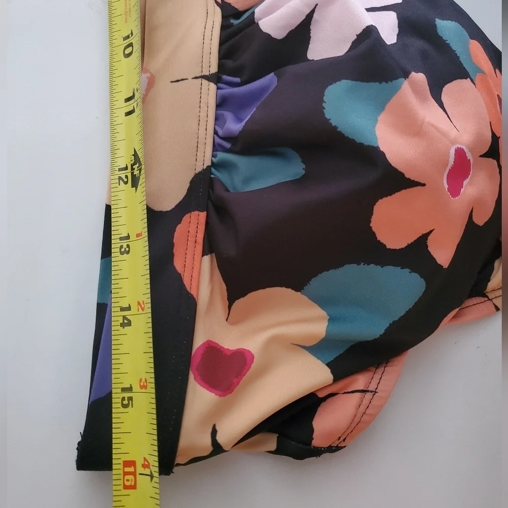 ModCloth Madison Bikini Swim Top Retro Bloom Size 1X